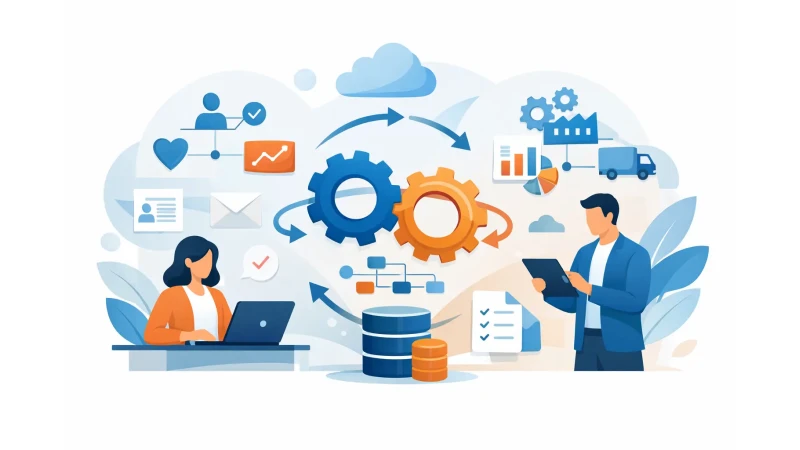 CRM en ERP koppelen: wat het is en hoe je het goed aanpakt