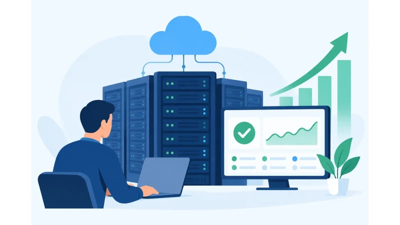 Uptime en server monitoring: storingen zien voordat uw klant ze merkt