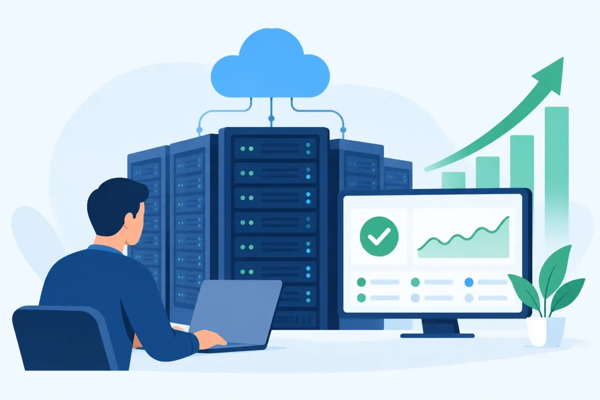 Uptime en server monitoring: storingen zien voordat uw klant ze merkt