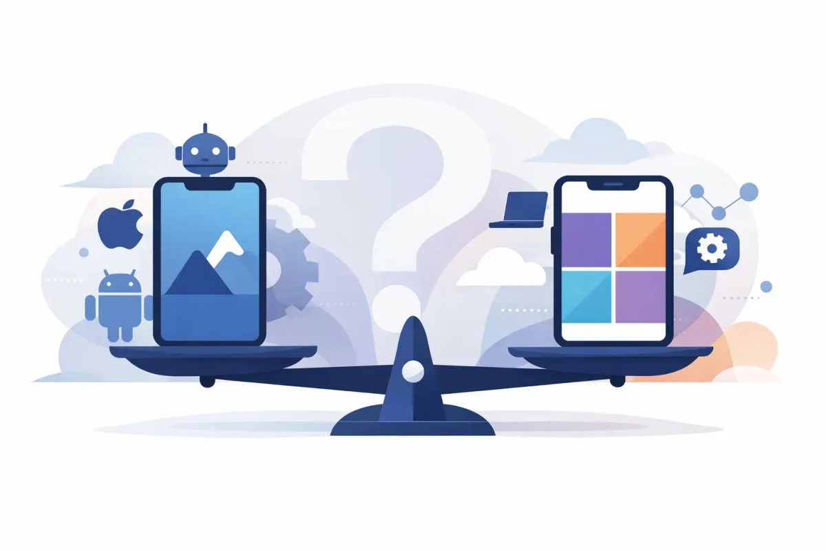 Native app or cross-platform app: which fits your business?