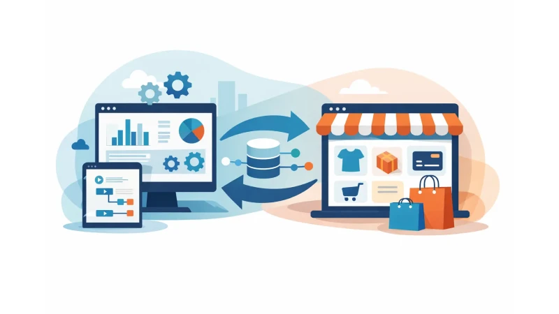 Bedrijfssoftware koppelen aan je webshop zonder gedoe