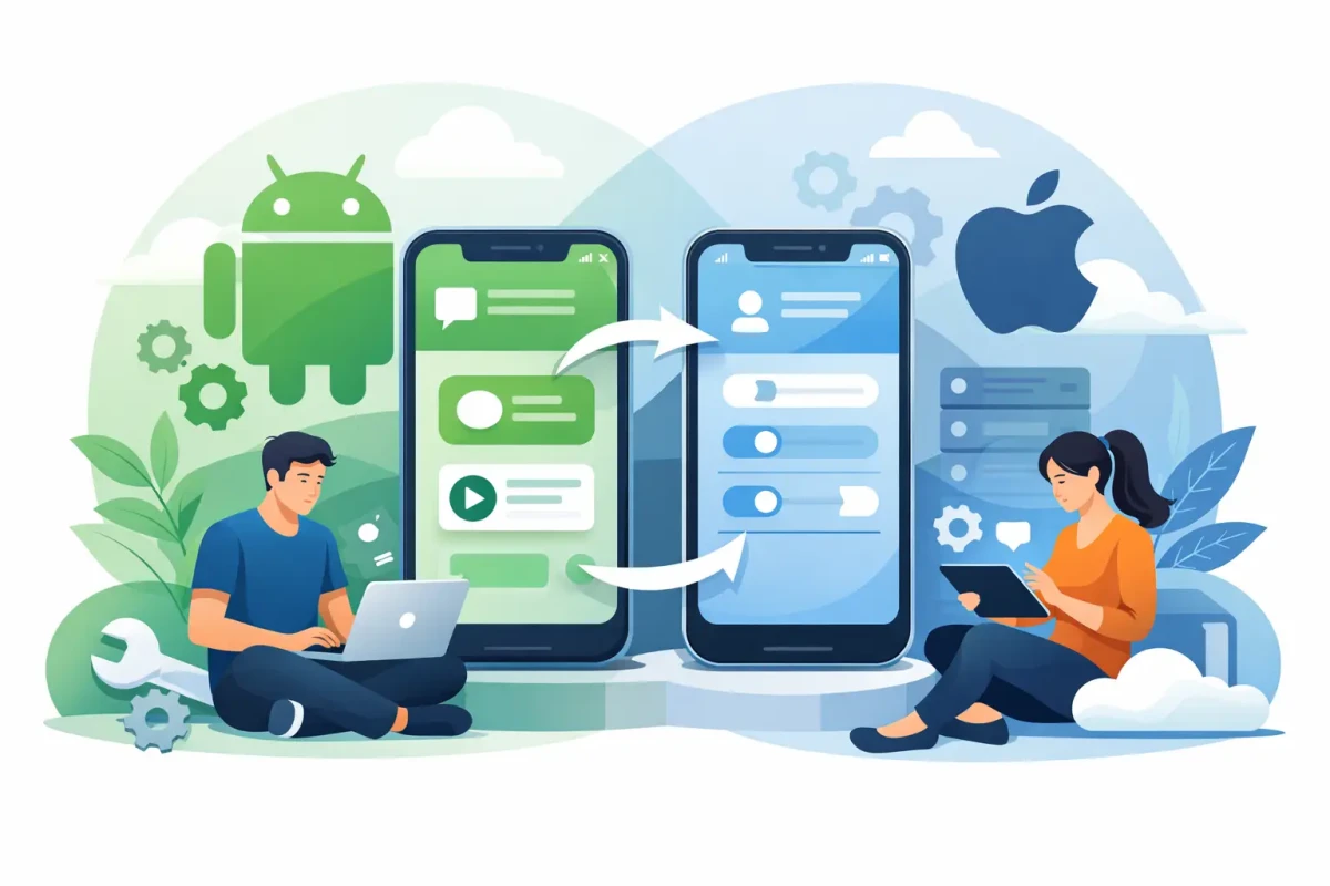 Android and iOS app development that keeps working