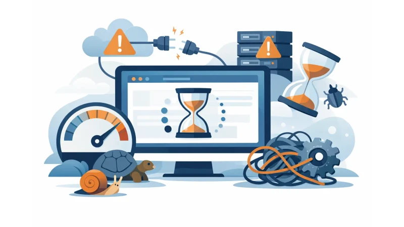 Why web applications get slow, and where the time actually goes