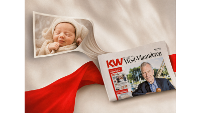 Geboortefoto’s-platform voor Krant van West-Vlaanderen
